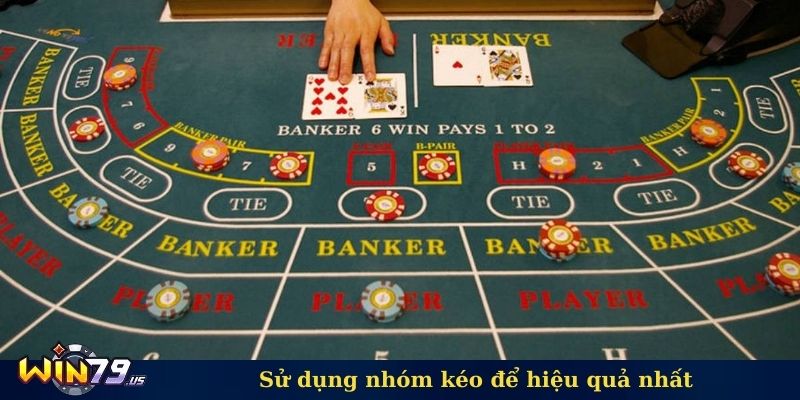 Sử dụng nhóm kéo để hiệu quả nhất